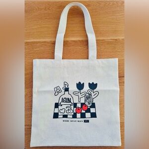 Jin BTS IGIN Tote Bag Seoul Pop-Up
